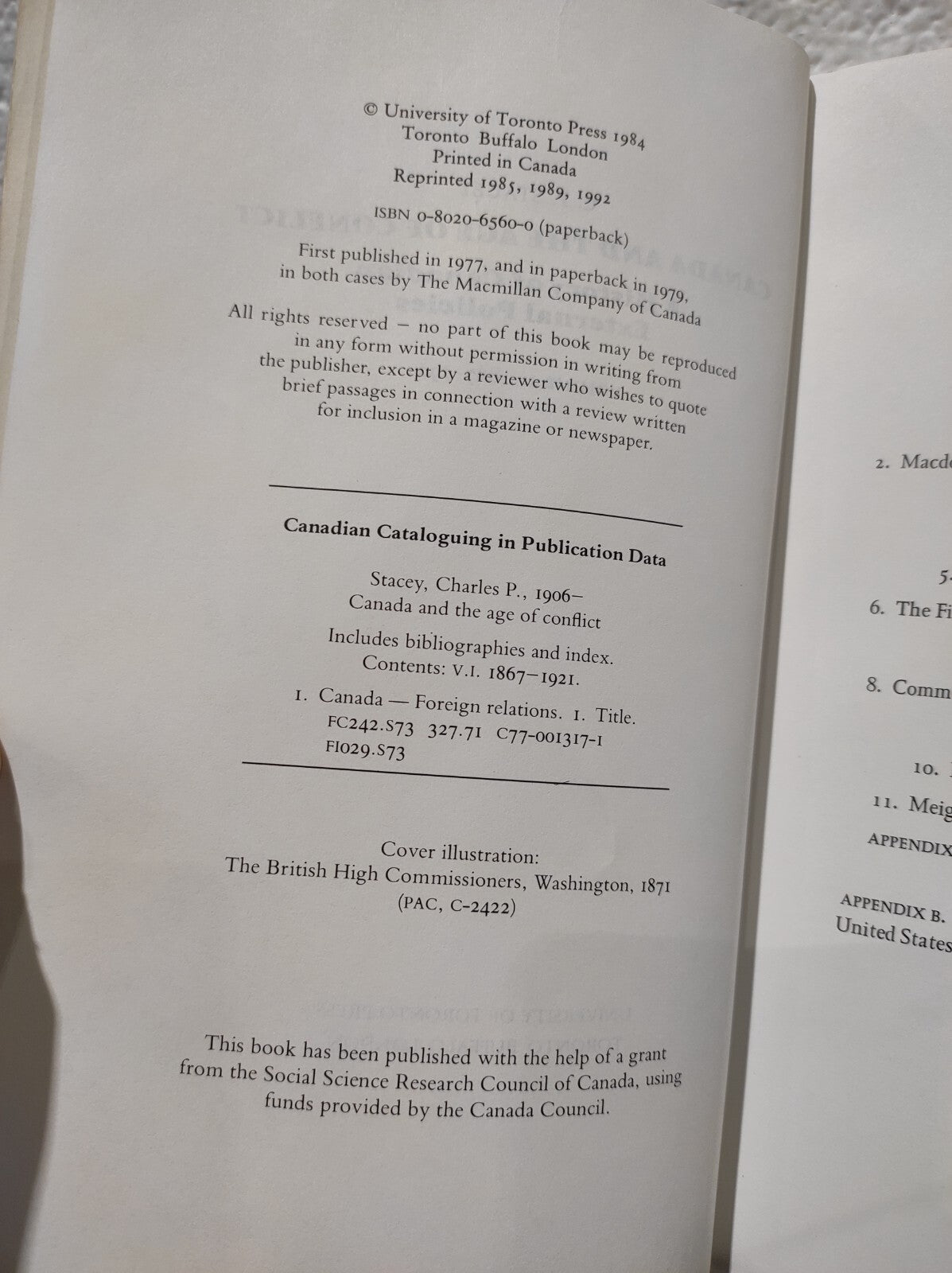 Canada and the Age of Conflict : Volume 1: 1867-1921 Paperback