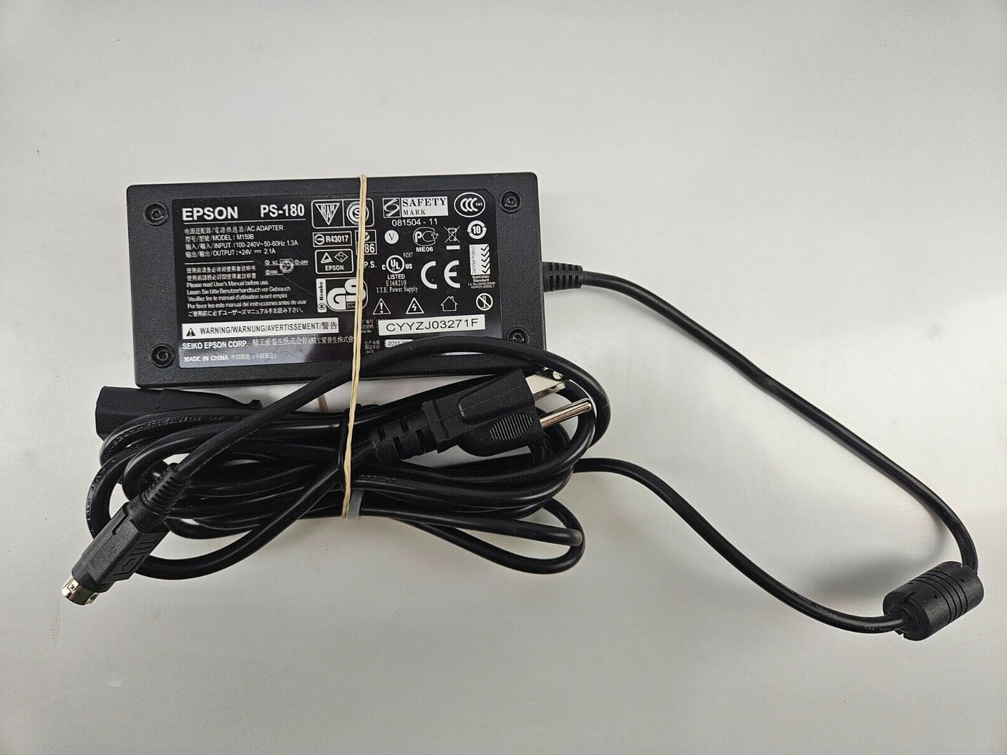Epson PS-180 AC Adapter Power Supply M159B M159A Printers TM-T88V M244A C8255343