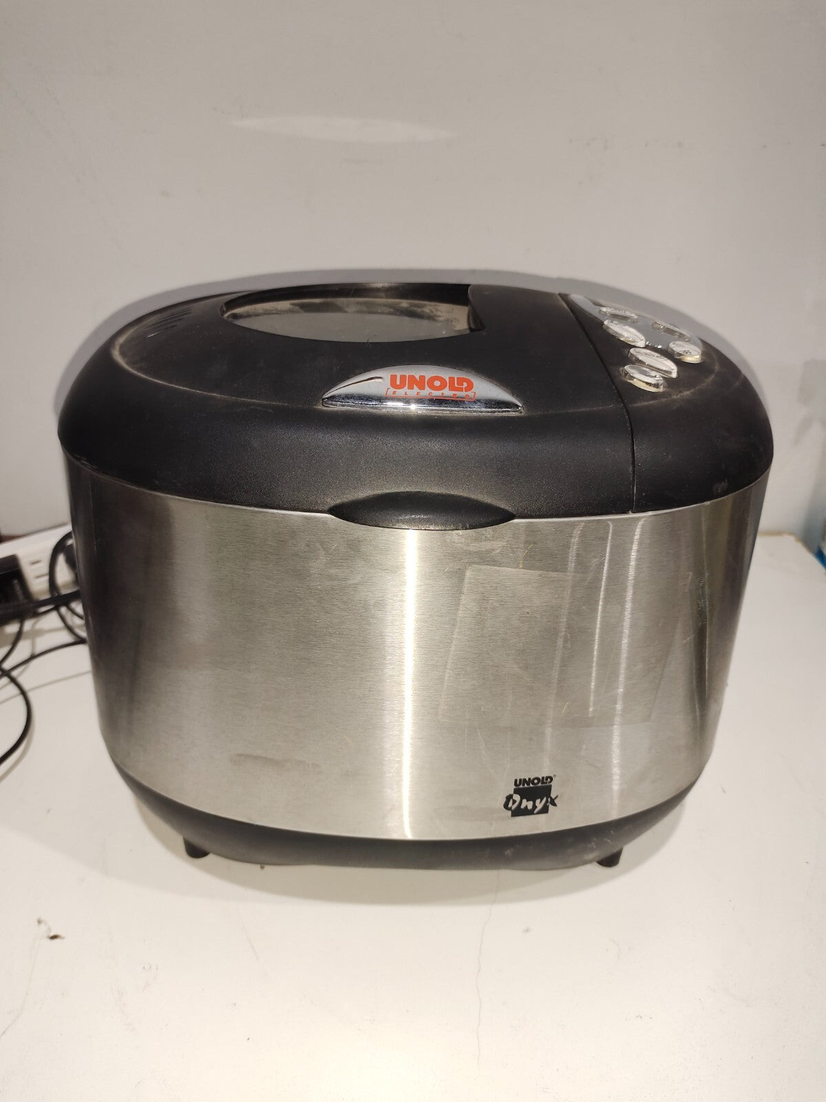 Unold Onyx Bread Maker Machine Model 8695 - German Requires connector