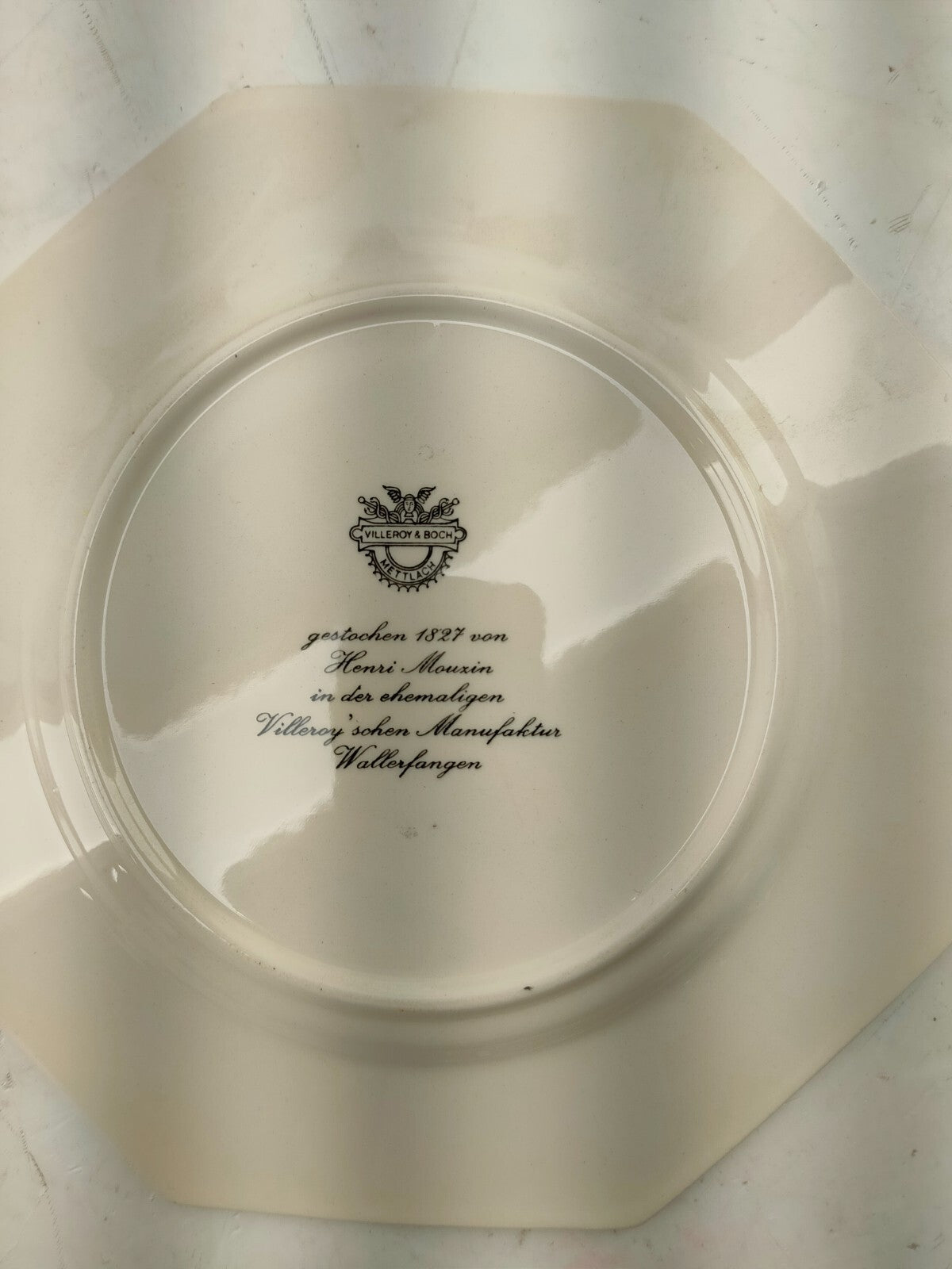 Villeroy & Boch Mettlach Printemps Season plate