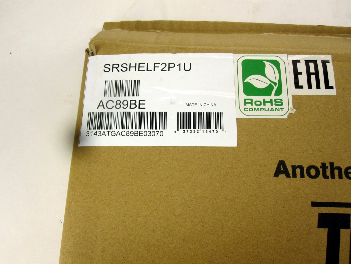 TRIPP-LITE SRSHELF2P1U Rack Enclosure Cantilever Fixed Shelf *New Open Box*
