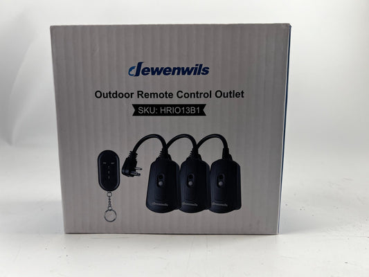DEWENWILS Outdoor Indoor Wireless Remote Control Outlet Kit