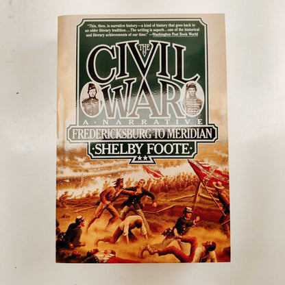 Civil War A Narrative Shelby Foote Box Set First Vintage Books Edition 1986