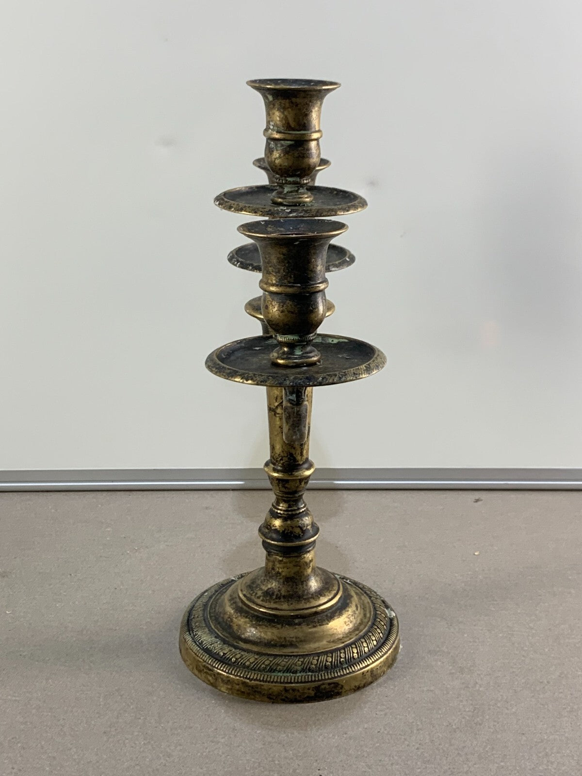 Vintage 3 arm candelabra candle holders