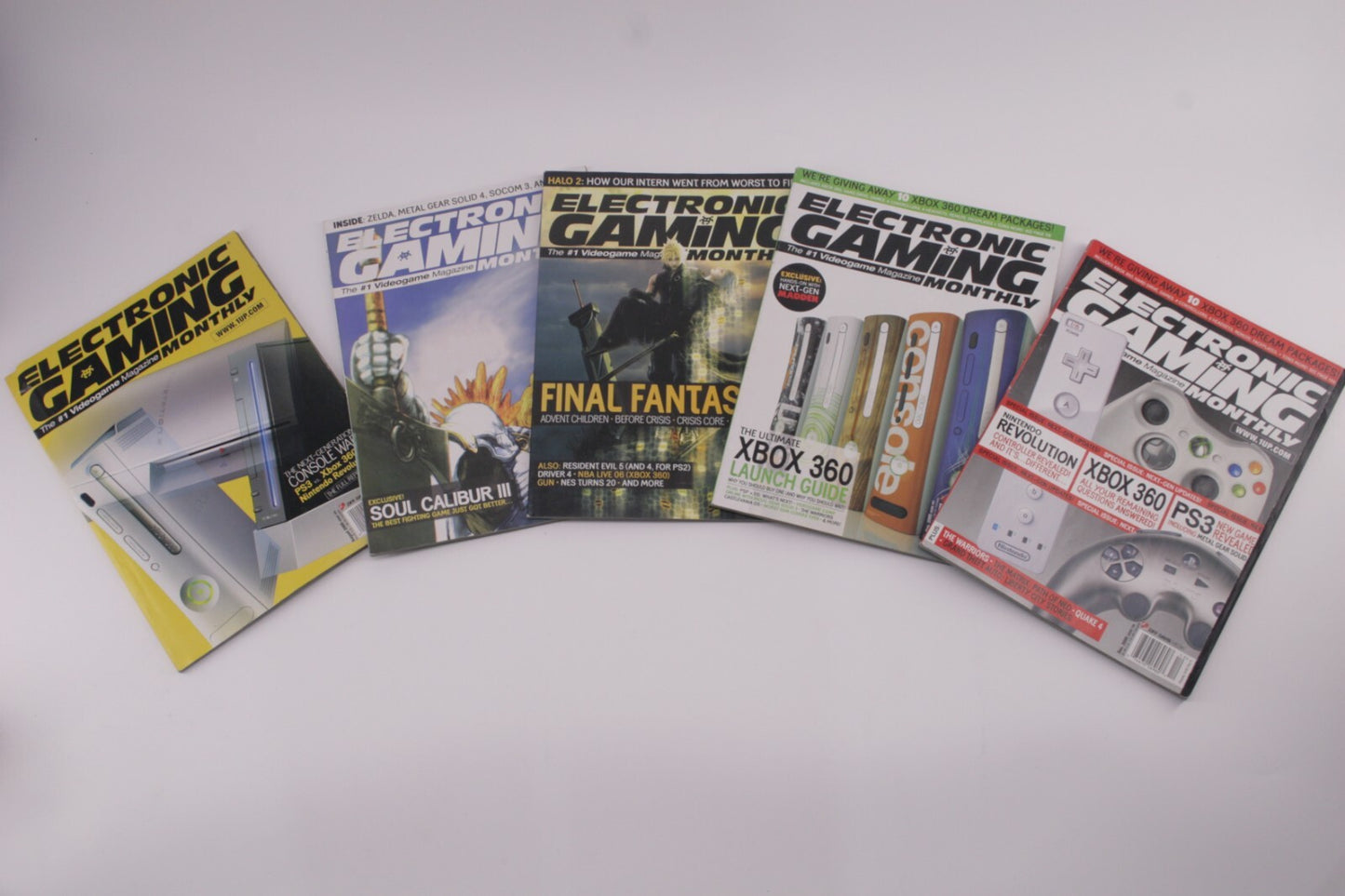 Electronic Gaming Monthly Magazine EGM 5 PACK #194 - #198