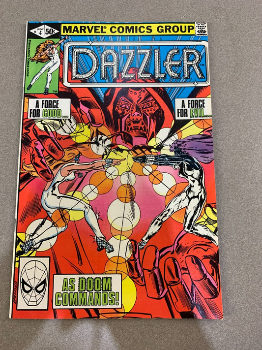 Dazzler #4 Vol.1 1981 Marvel Comics Comic Book