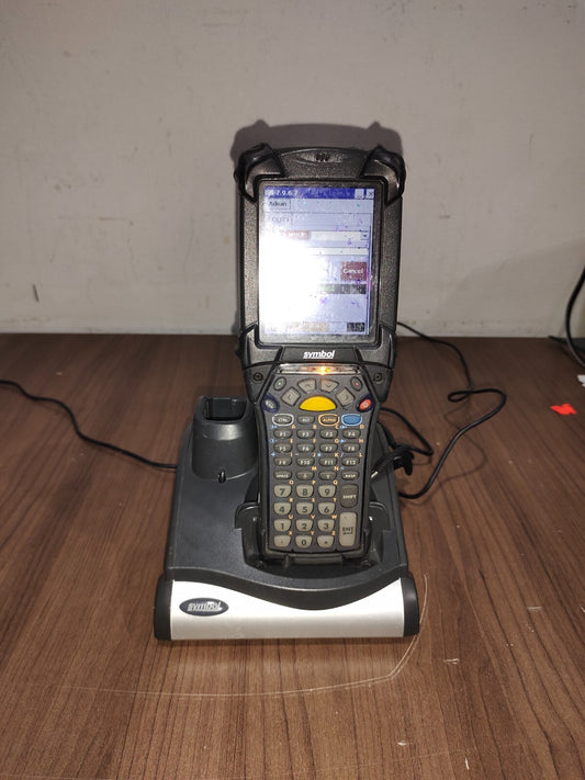 Symbol Charging Cradle CRD9000-1001SR & MC92N0 Scanner Gun