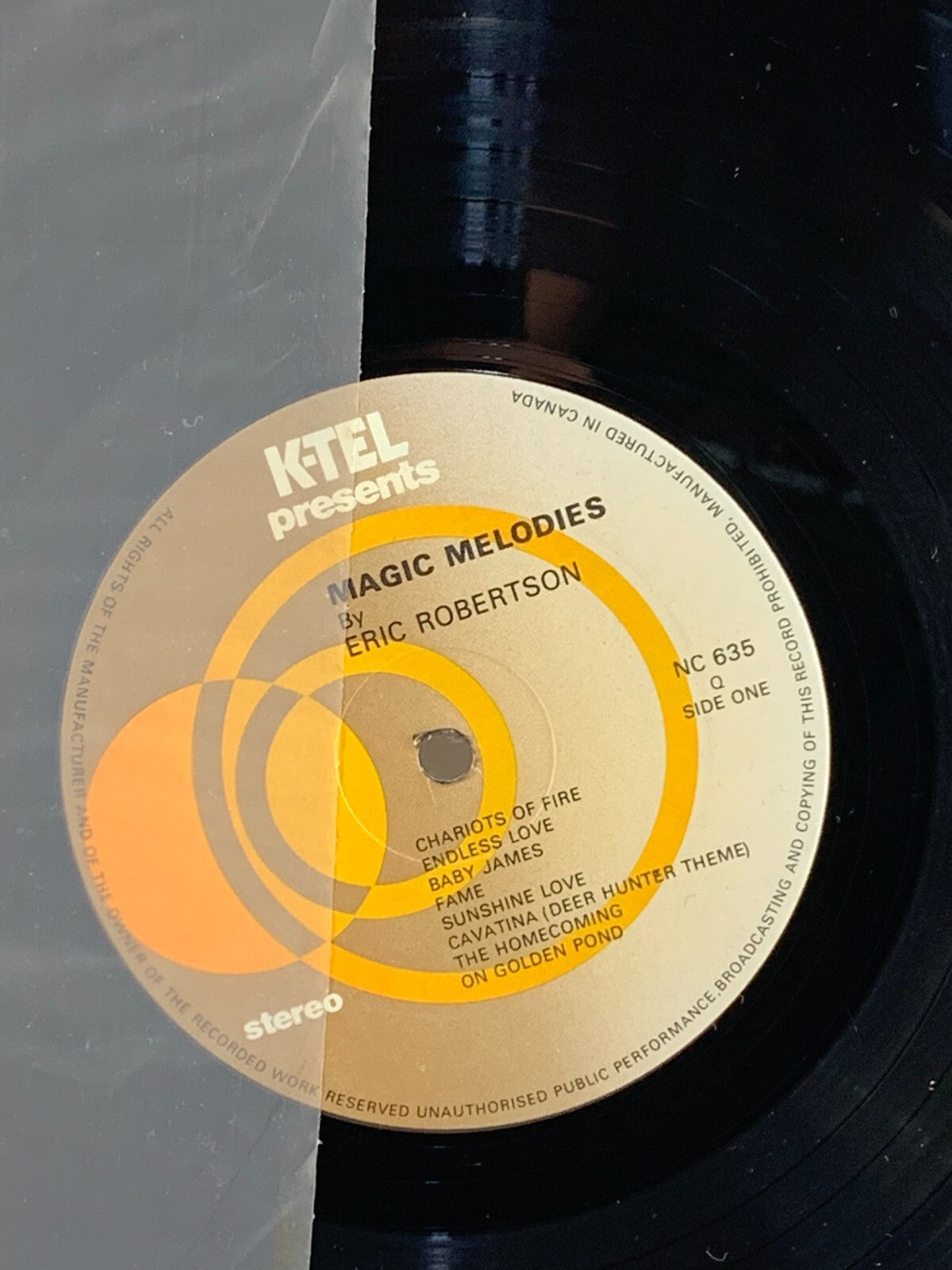 ERIC ROBERTSON PRESENTS PIANO HITS VINYL LP RECORD Shrink Wrapped