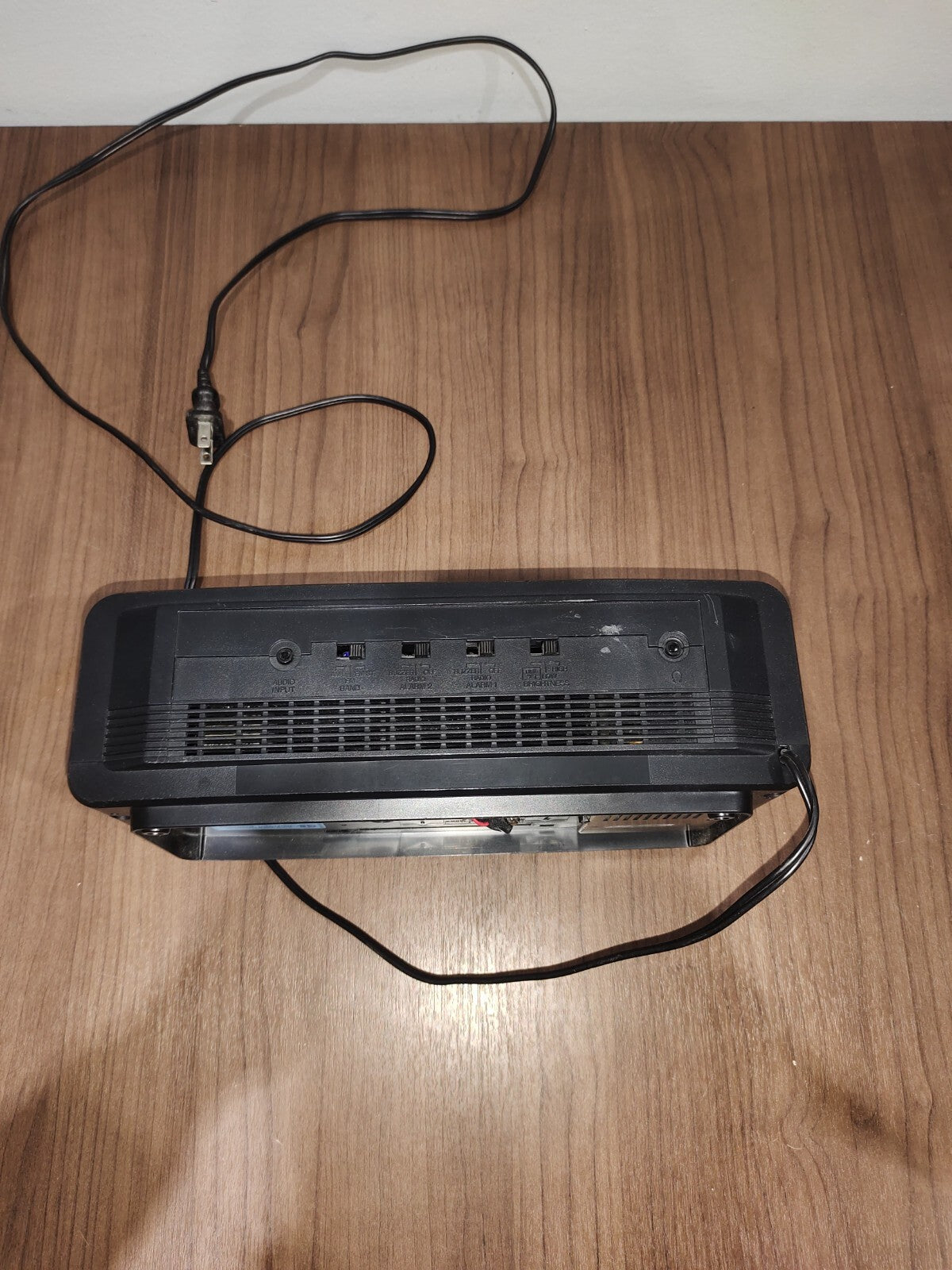 Panasonic RC-X220 Alarm Clock Radio AM/FM Audio Input Vintage