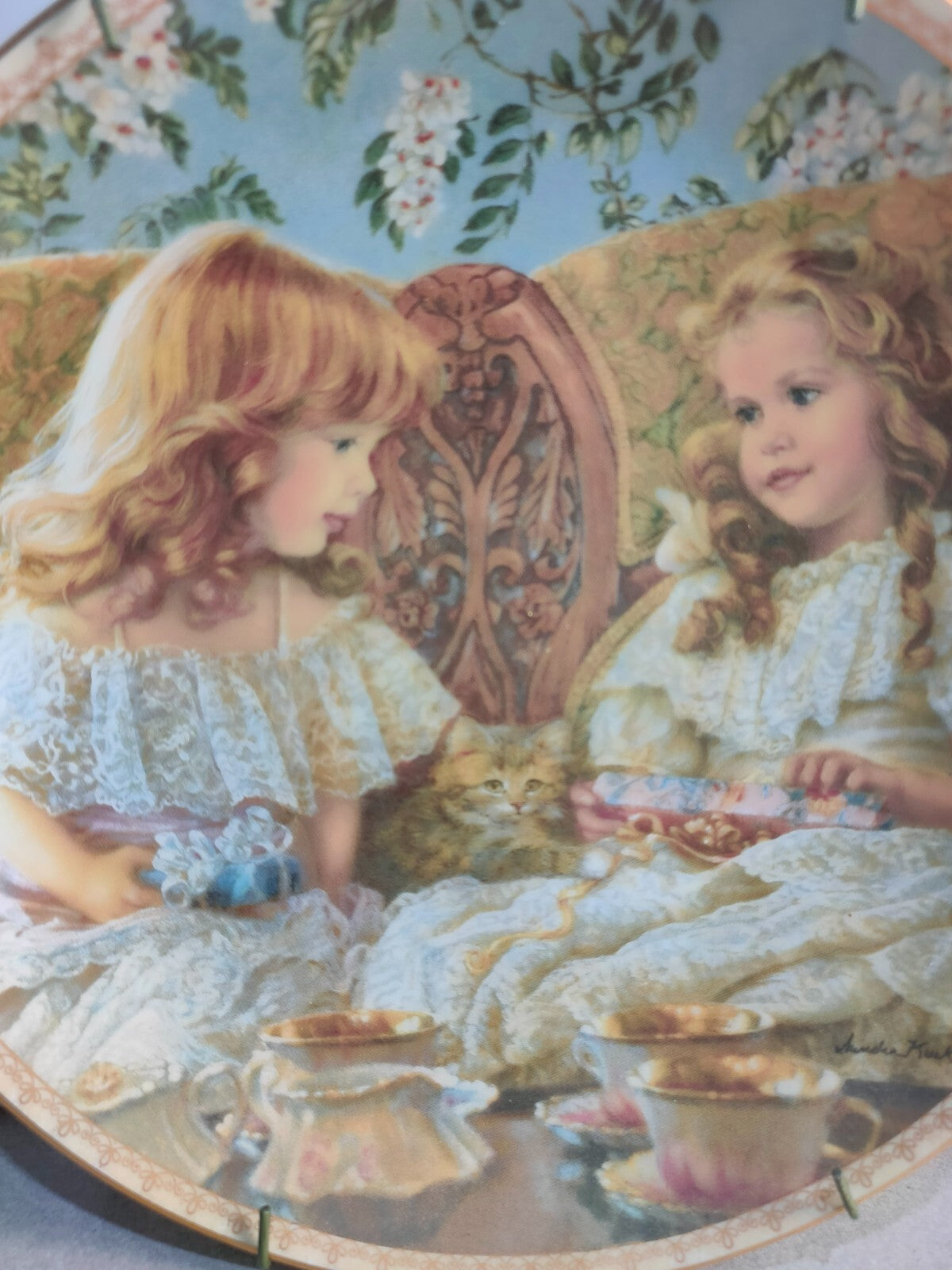 Best Friends by Sandra Kuck Collectors Plate - Sugar and Spice 1993