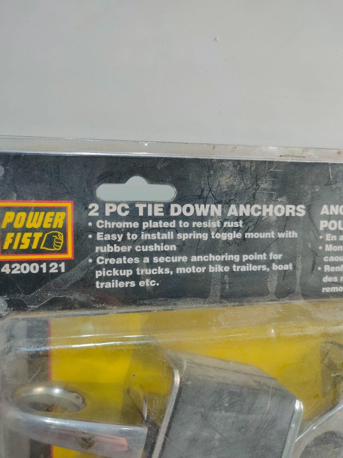 power fist 2 PC tie down anchors 4200121