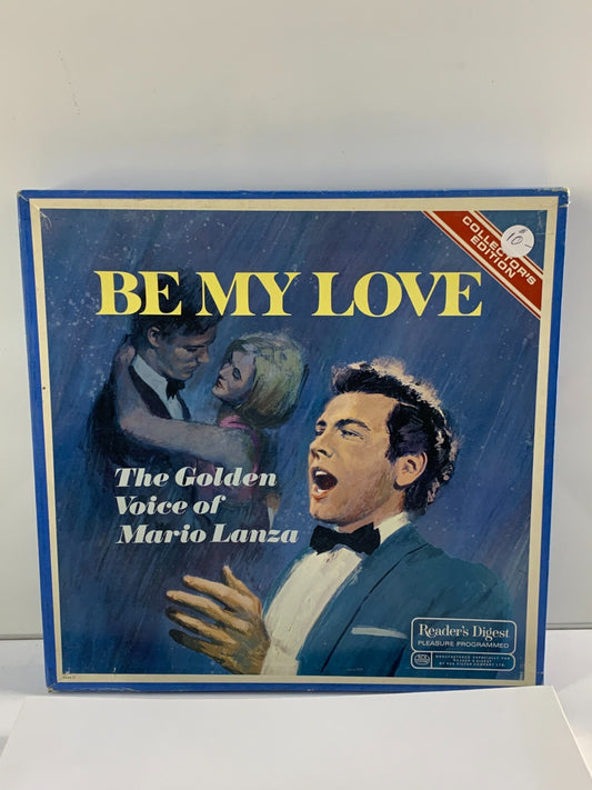 Be My Love The Golden Voice of Mario Lanza 6 LP Box Set Album Readers Digest EX