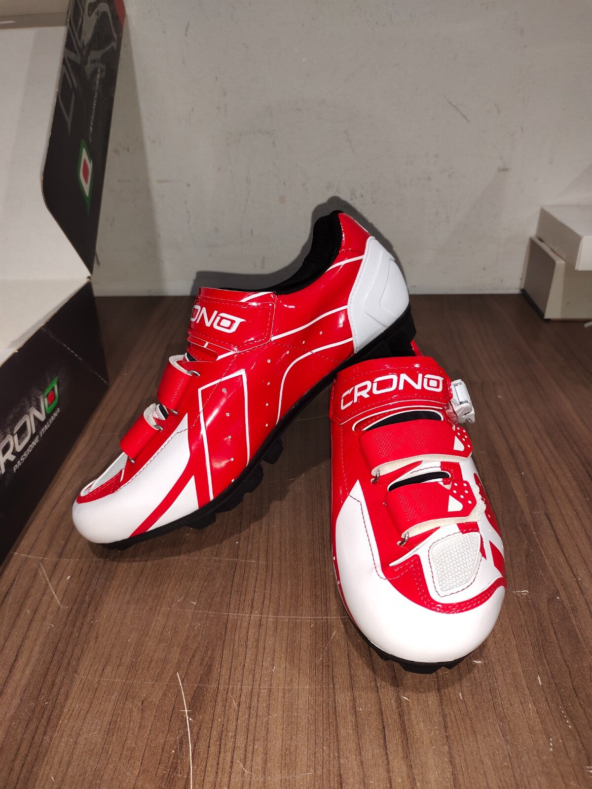 Crono CX-3-17 MTB NYLON Ross Red Shoes - Size - 42 (EUR)