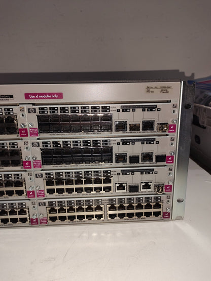 HP  ProCurve 5308xl (J4819A)  Switch with modules and 2xPSU