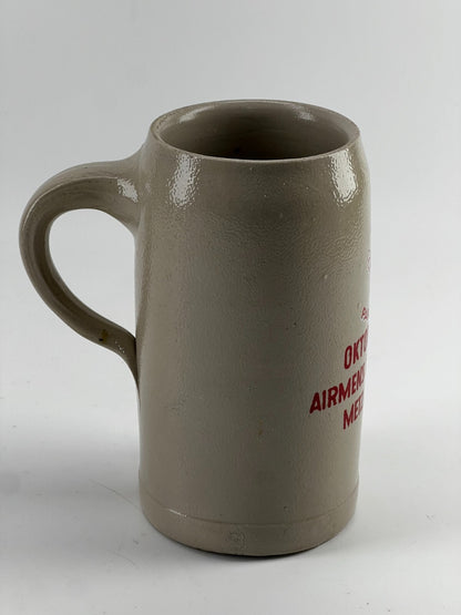 Vintage Parkbrau Rare RCAF Oktoberfest Stoneware Steins 1L