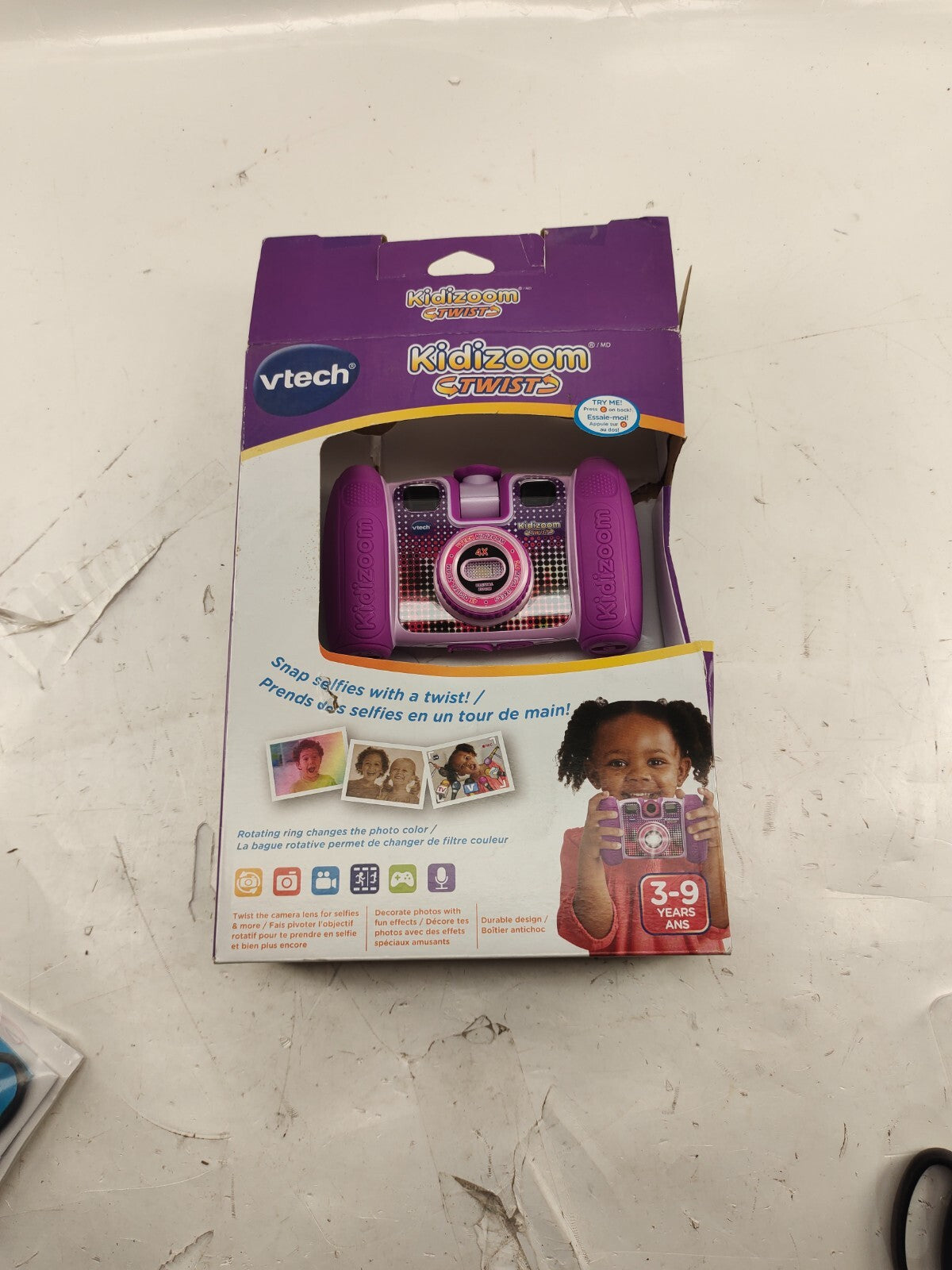 Vtech Kidizoom Twist Camera 2.0MP 4x Digital Zoom Pink