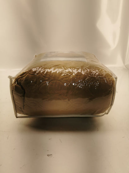 BOURINA Embroidery Quilt Set Coverlet Set 3-Piece Microfiber Bedspread Included