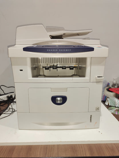 Xerox Phaser 3635MFP MFP Printer Fax Scan Copy USB LAN 7" Color LCD Touch