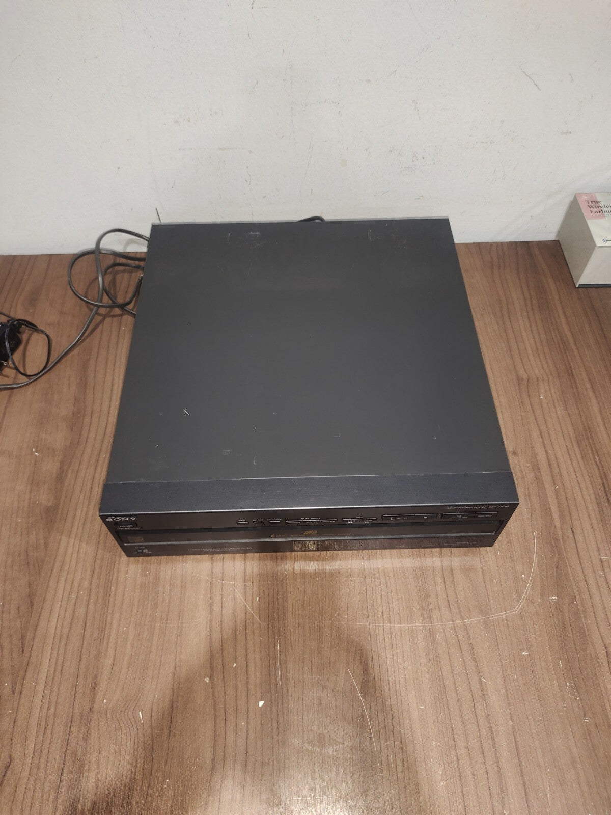 SONY CDP-C301M CD Compact Disc Player 5 Disc Changer - Untested