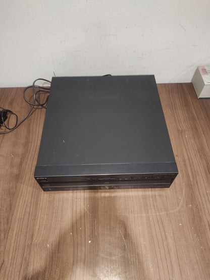 SONY CDP-C301M CD Compact Disc Player 5 Disc Changer - Untested