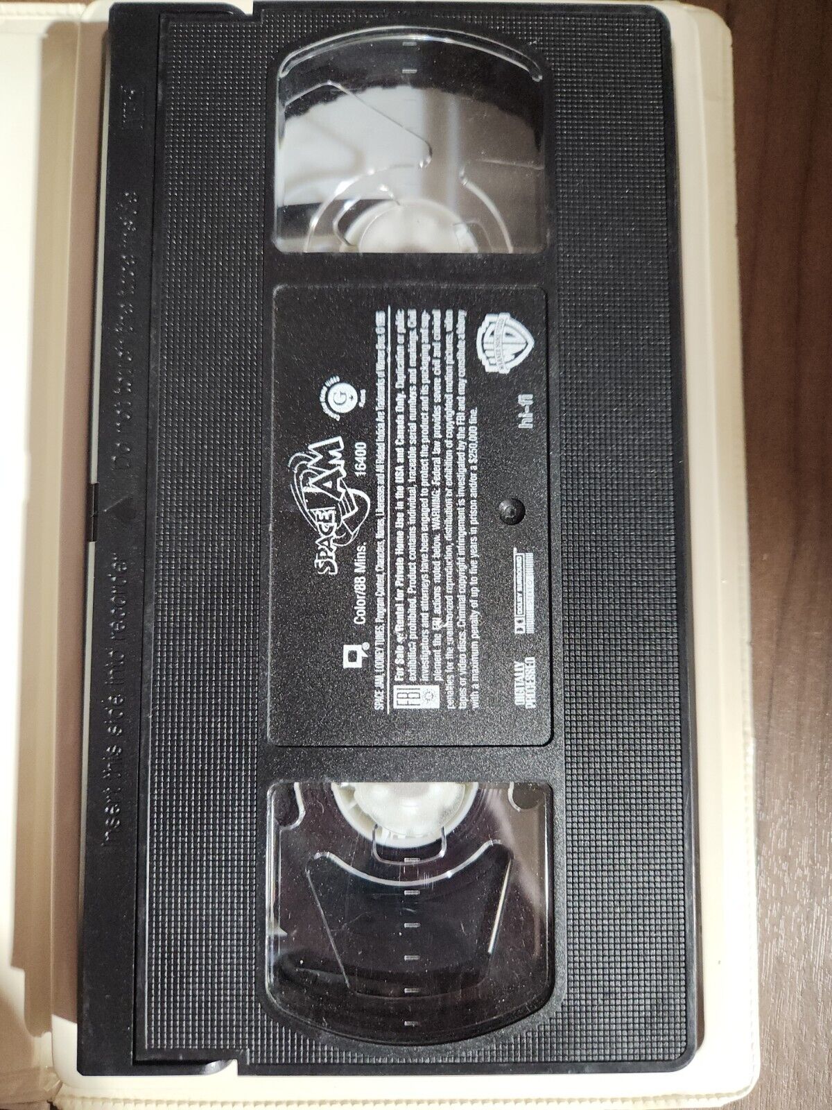 Space Jam VHS 1997 Clam Shell - Classic Family Film on Vintage Tape