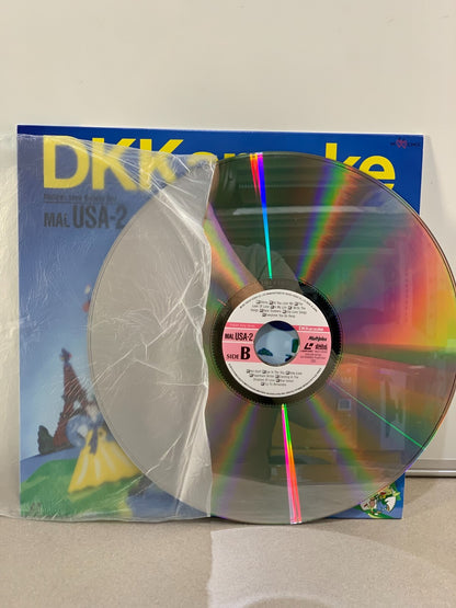 DK KARAOKE English Song Series Laserdisc LD MAL USA-2 Multiplex Laser Disc