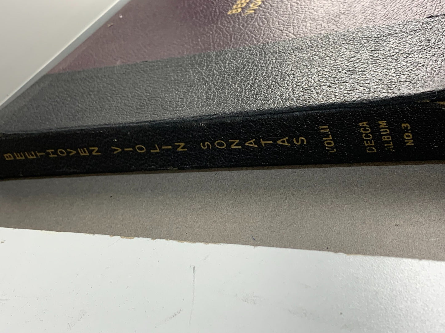 Beethoven violin sonatas vol. II set of vinyl