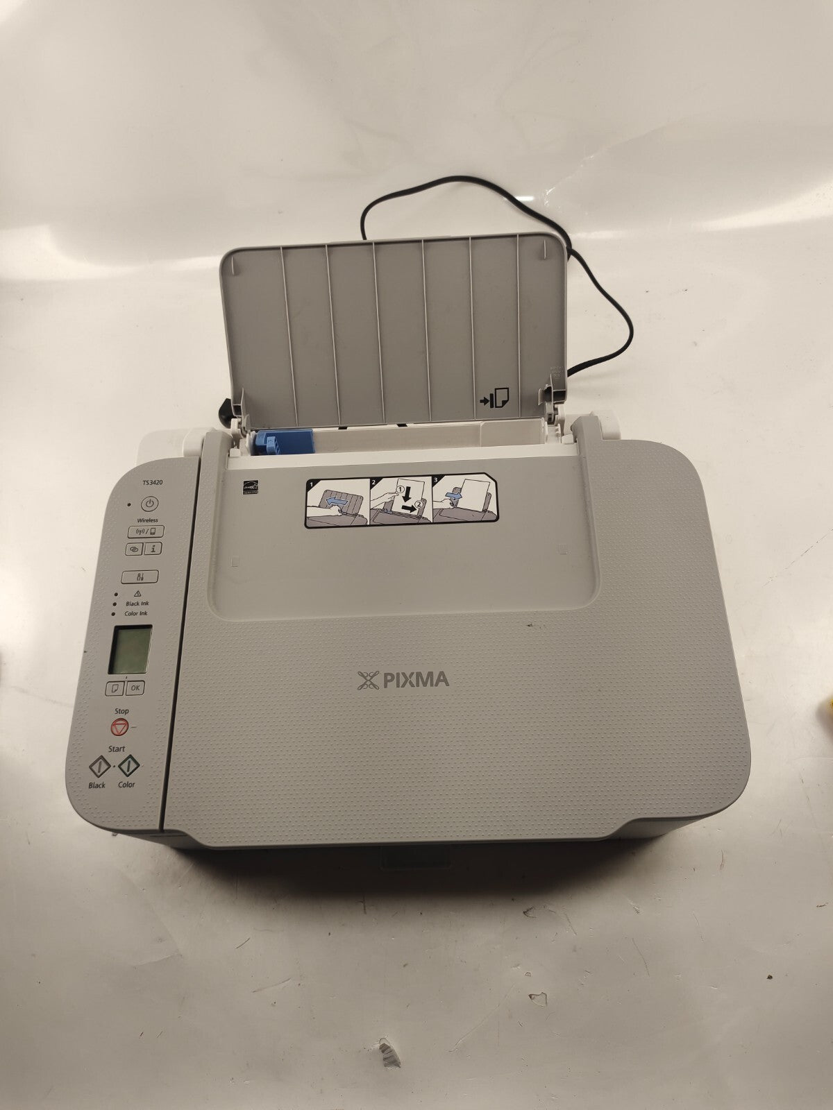 Canon PIXMA TS3420 Wireless Inkjet All-In-One Printer Print, Scan, Copy - White