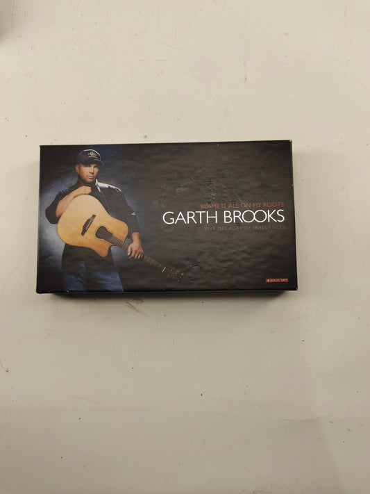 Garth Brooks Blame It All on My Roots - 8 Discs: 6 CDs + 2 DVDs Box Set