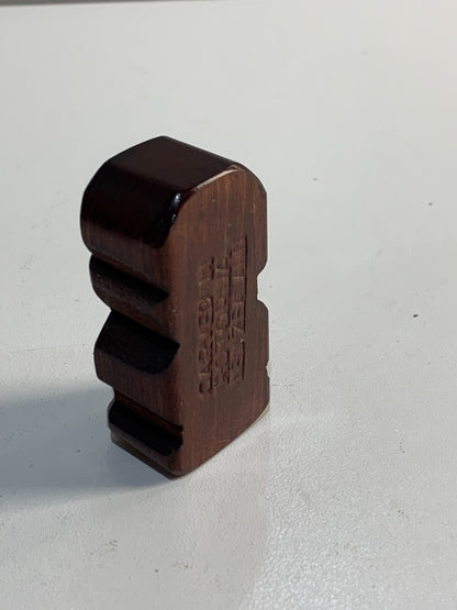 Tribal Maori mask carved Kauri wood face with Paua Shell, New Zealand