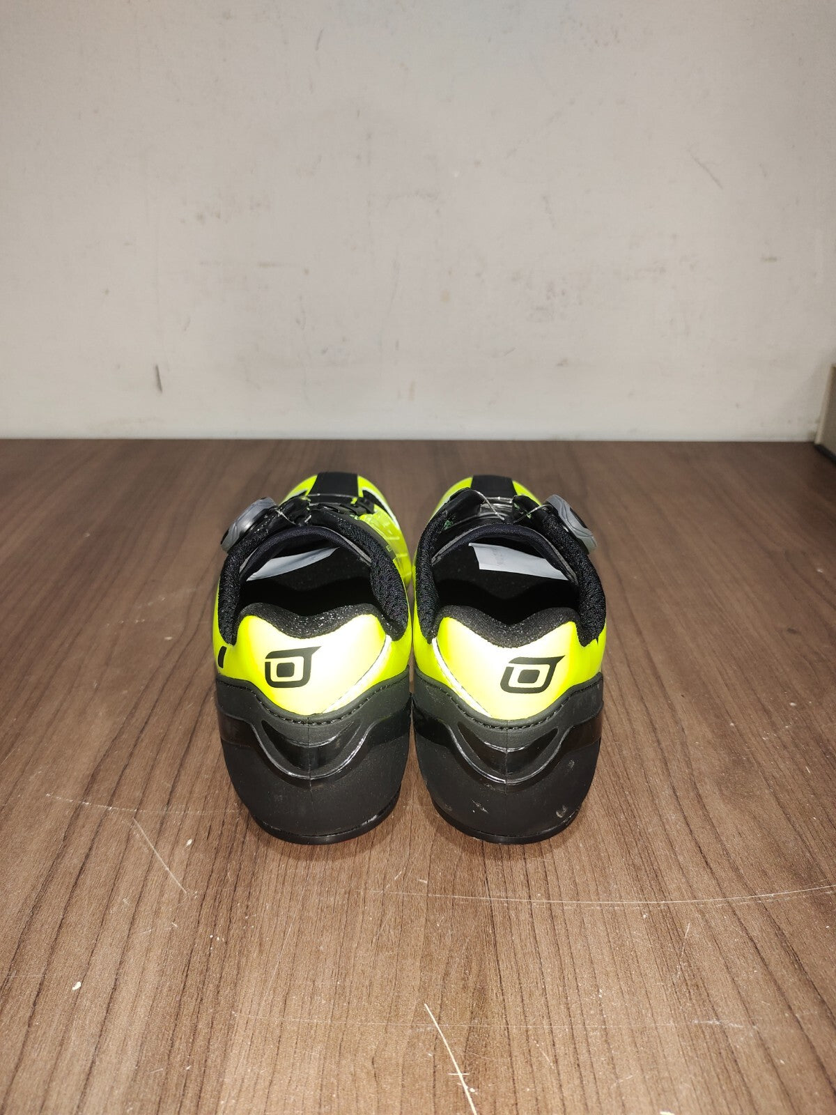 Crono Nylon Cycling Shoes - Neon Green - Size - 39 (EUR)