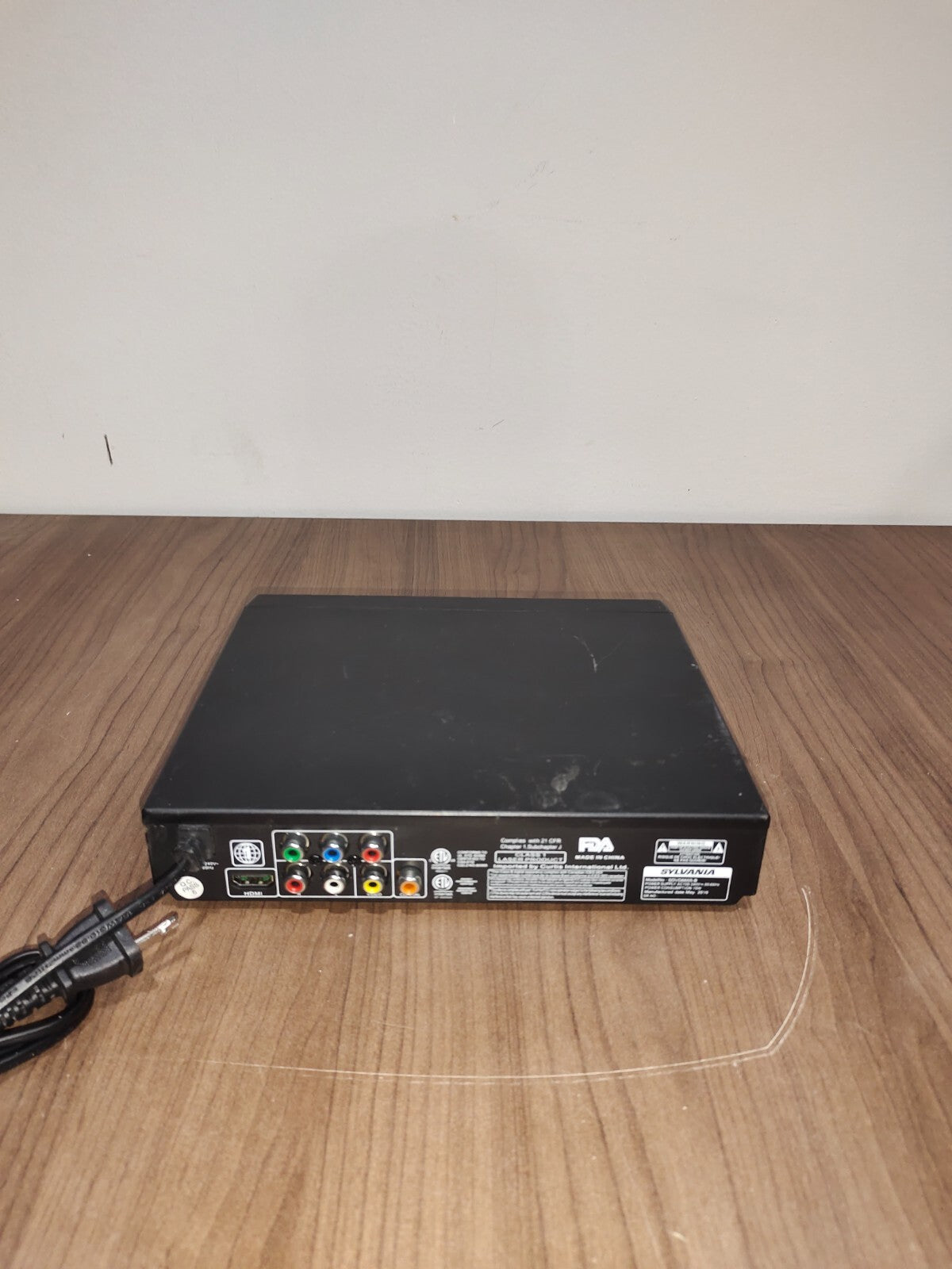 Sylvania HDMI Up-Convert DVD Player SDVD6656 Black
