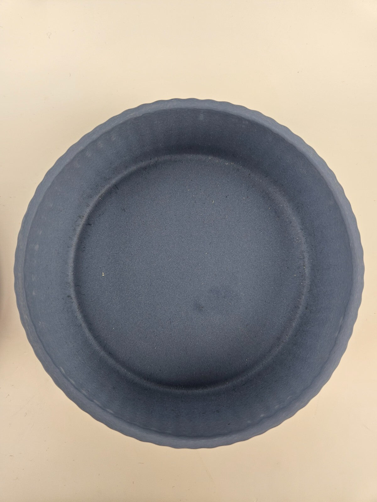 Vintage  Wedgwood Jasperware Round Trinket Ring Box Lid Wedgewood England