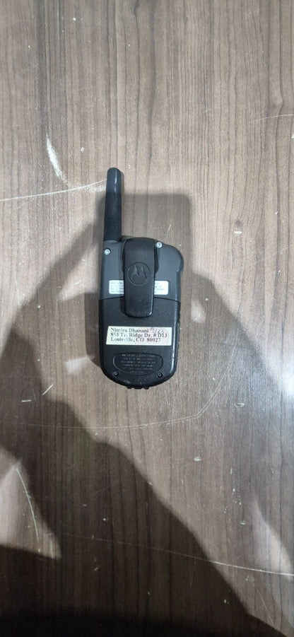 Motorola Talkabout 101 Two-way Radios 2 Mile Range & 14 Channels