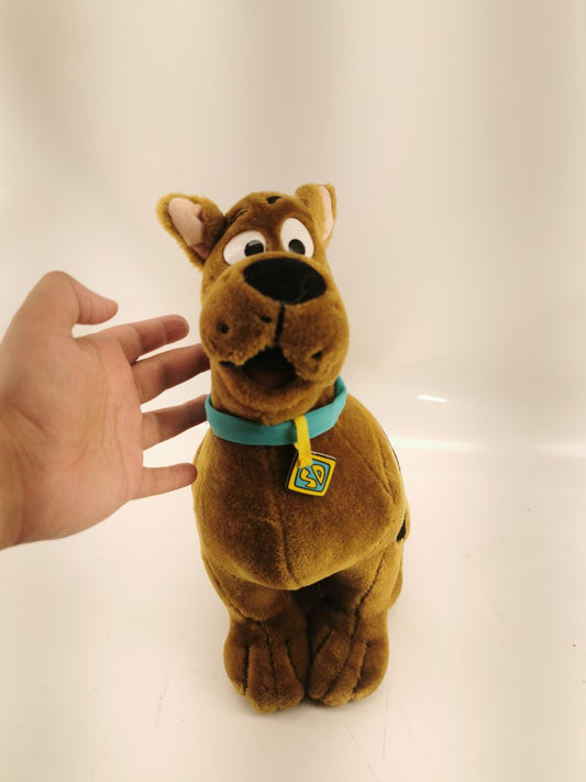 Vintage Scooby Doo Plush Sitting 14" Stuffed Animal Dog