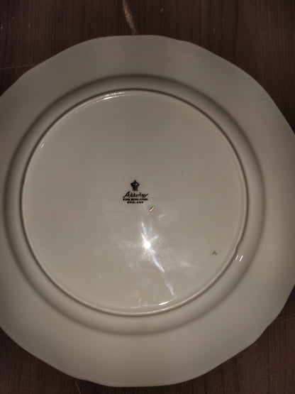 Vintage Adderley Glass Plate - Bone China - Made in England