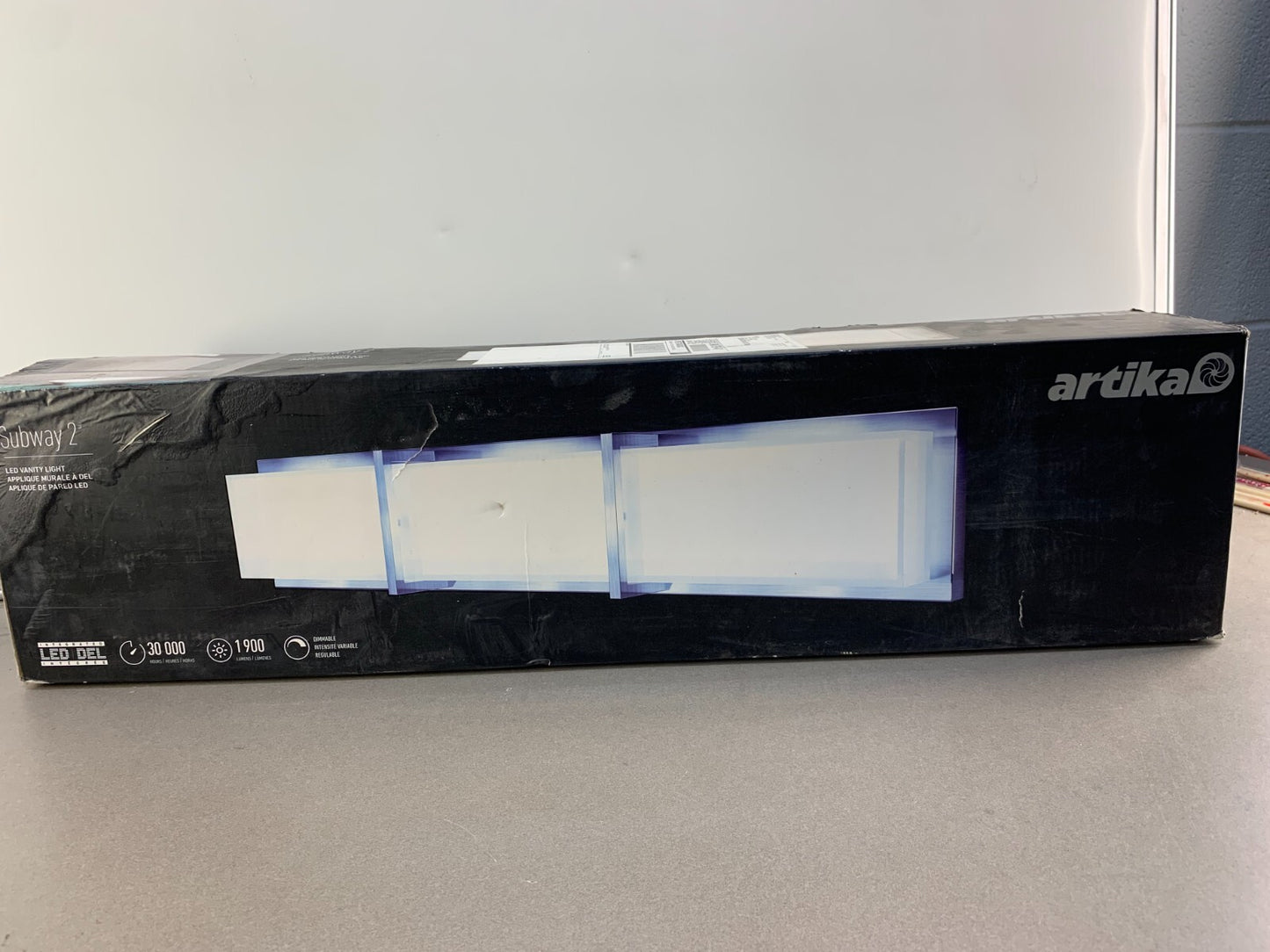 Artika Subway 29W LED Modern Bathroom Vanity Light Fixture