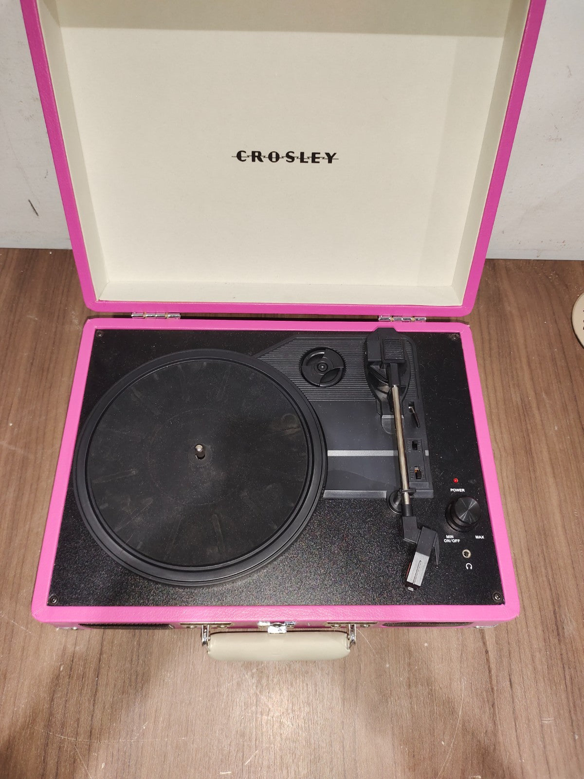 Crosley Portable Turntable - Model - CR8005A-PI - Pink