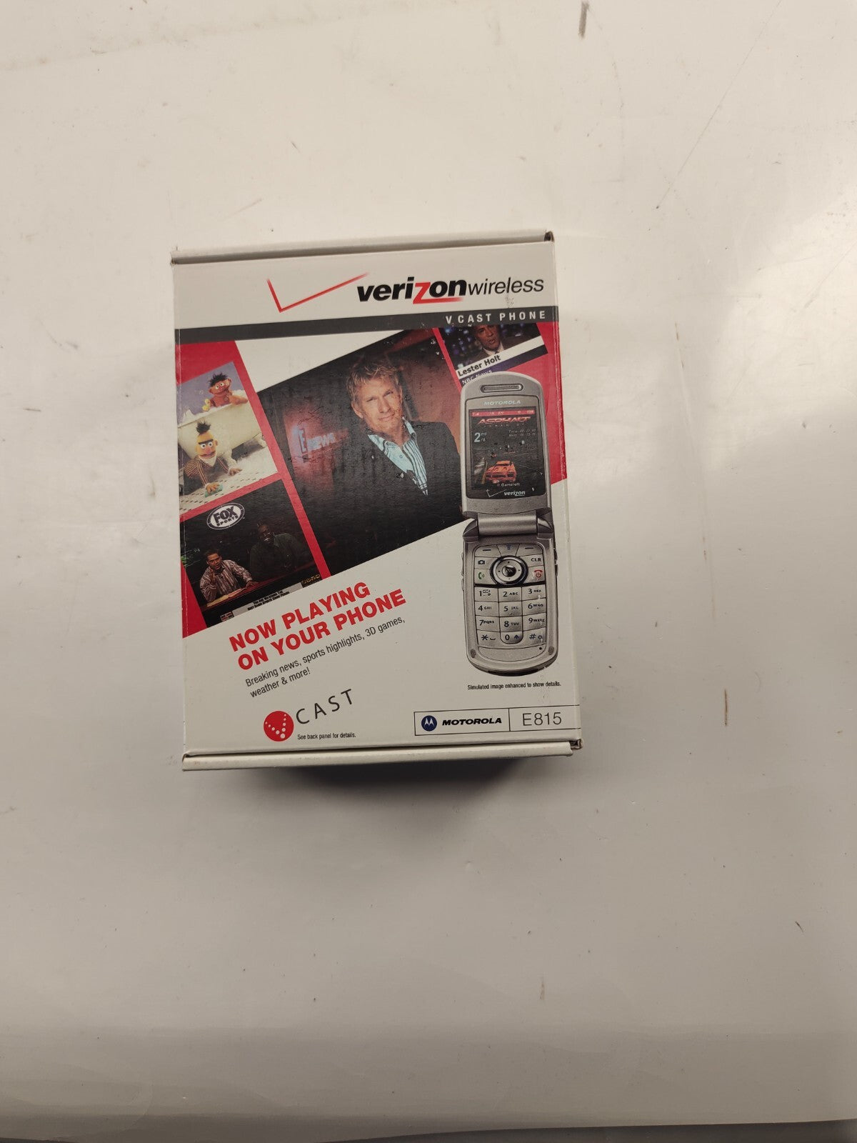 Motorola E Series E815 - Silver (Verizon) Cellular phone