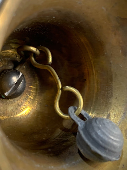 Queen Elizabeth silver jubilee brass 1952-1977 brass reception bell