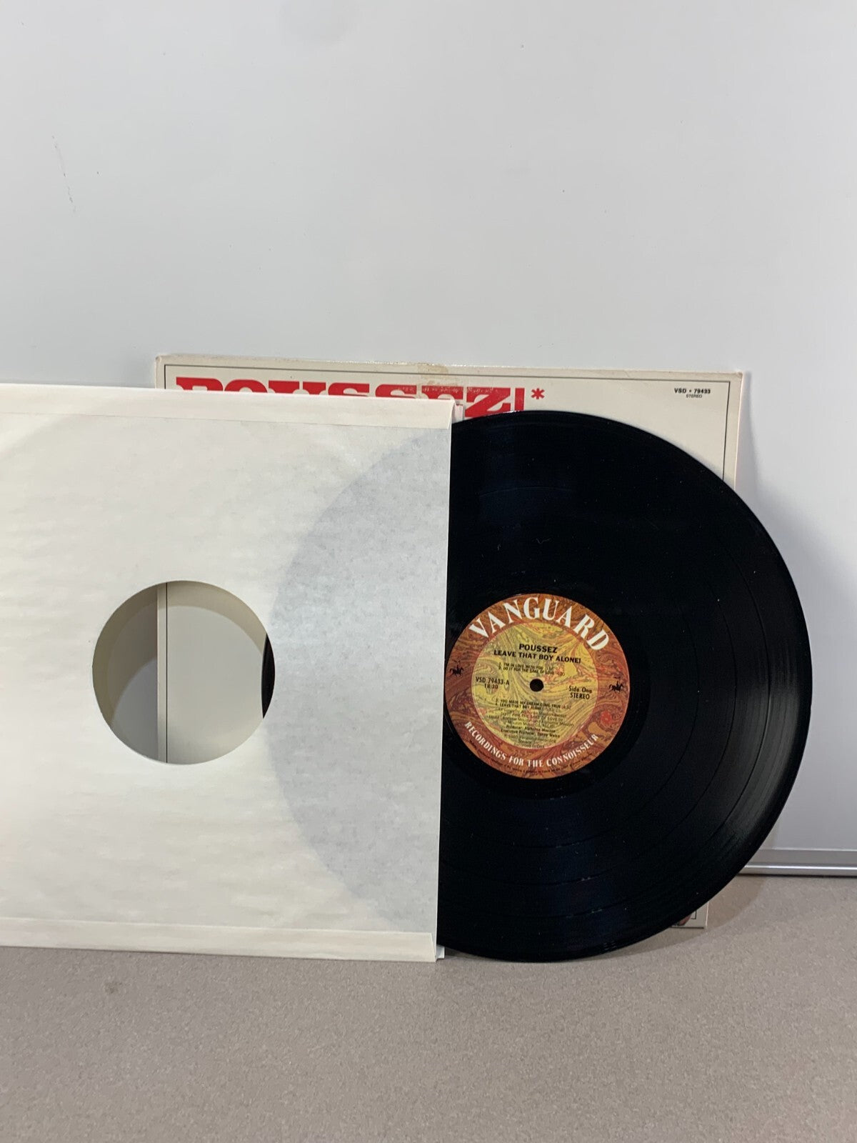 Poussez! - Leave That Boy Alone! (1980) - New Disco LP Record! Vanguard 79433