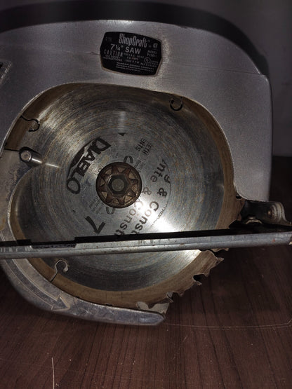 Vintage ShopCraft 7 1/4" power circular saw 9158T1 5500PRM