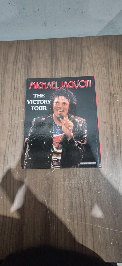 Michael Jackson The Victory Tour Hardcover Book By David Levenson 1984 King Pop