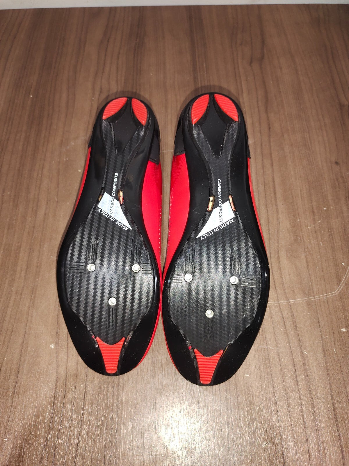 Crono Nylon Cycling Shoes - Red - Size - 41 (EUR)