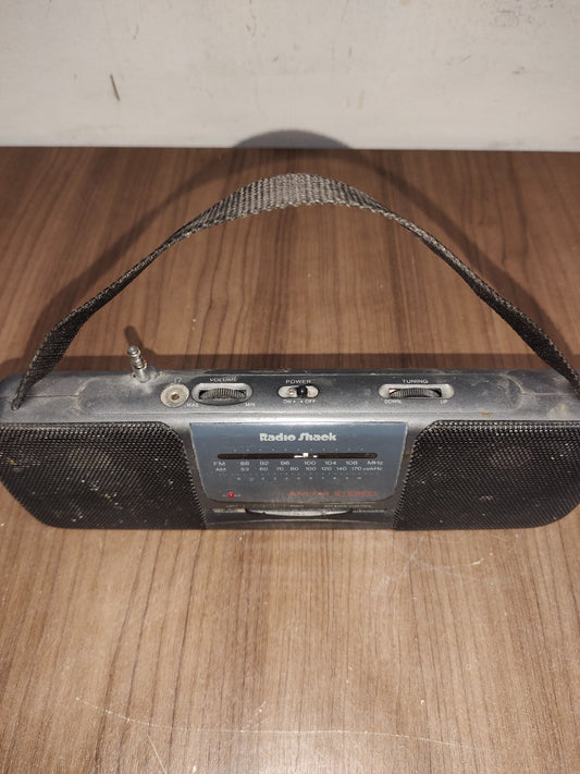 Vintage Radio Shack AM/FM Radio 12-732 A Antenna Attached Sharp & Clean