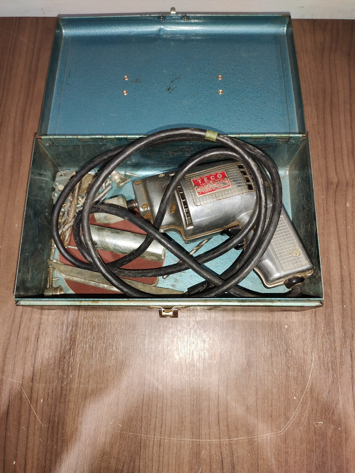 Vintage TECO Model 21R 1/4" Cap Drill