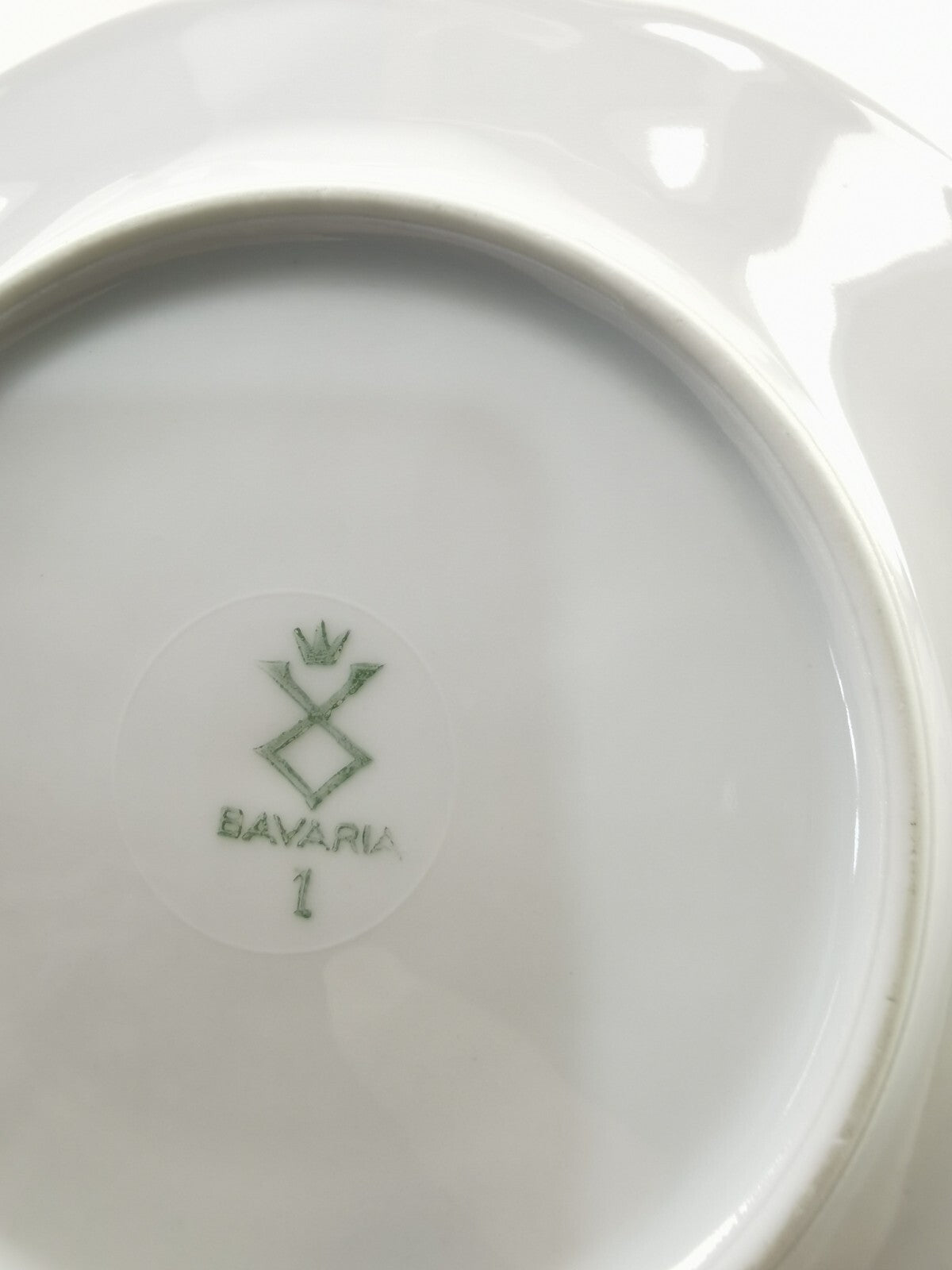 Bavaria Germany Plates & Creamer.