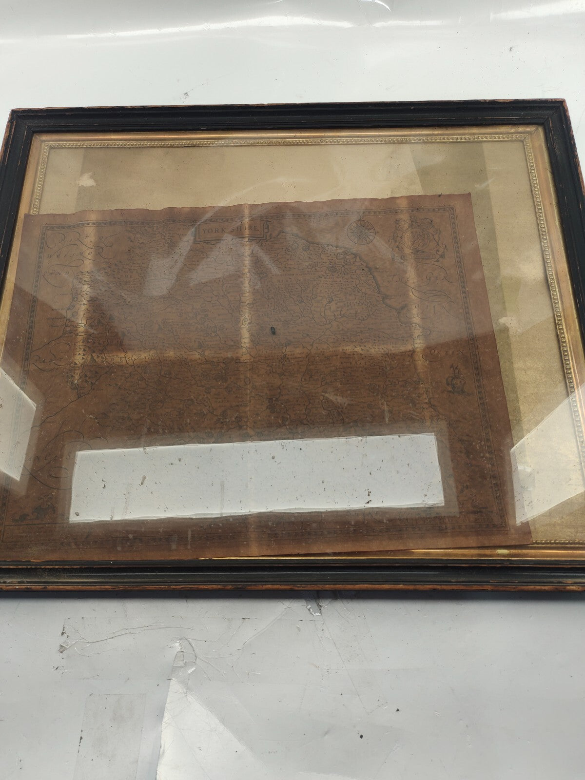 Antique Map The North Riding of Yorkshire - Frame