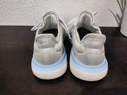 Adidas Court Jam Shoes Youth 2 Tennis Sneakers Lace Up Baby Blue