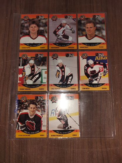 Rare Collectible NHL - Assorted Cards (Set - 5-55) PRO-SET - Set of 16 Cards